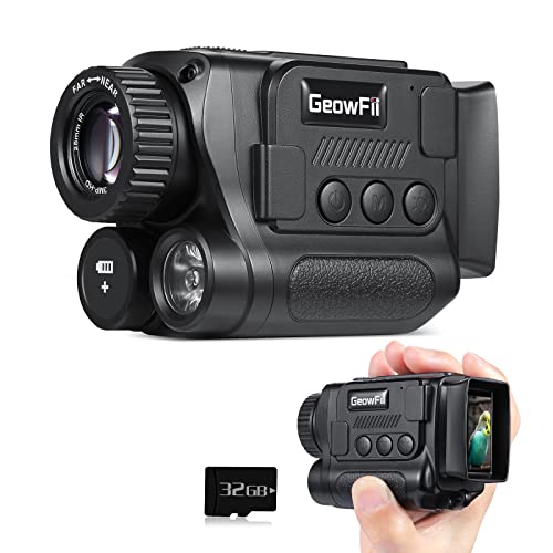 4K Night Vision Monocular with 8X Zoom and Battery