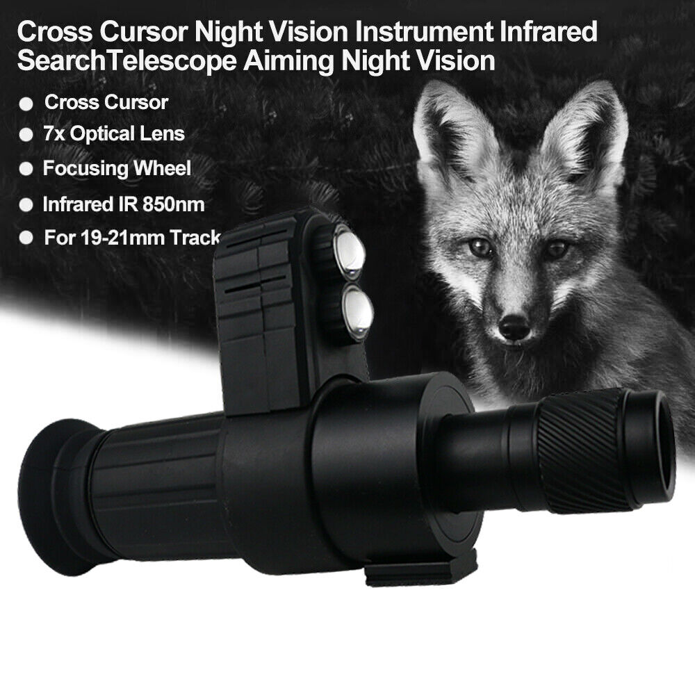 7X Night Vision Monocular with Infrared Scope