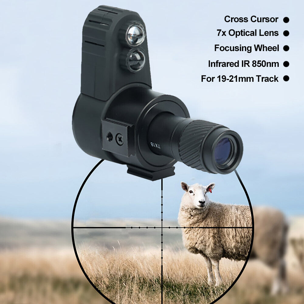 7X Night Vision Monocular with Infrared Scope