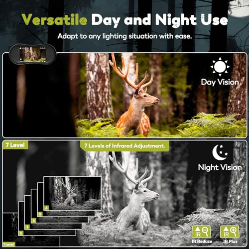 4K Night Vision Binoculars with Battery & Memory Card