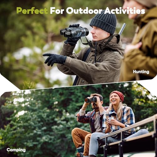 4K Night Vision Binoculars with Battery & Memory Card