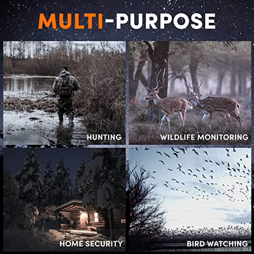 GTHUNDER 4K Rechargeable Infrared Night Vision Goggles