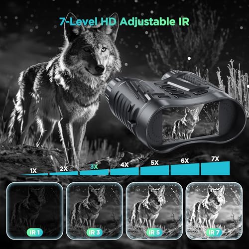 Digital Infrared Night Vision Binoculars for Hunting