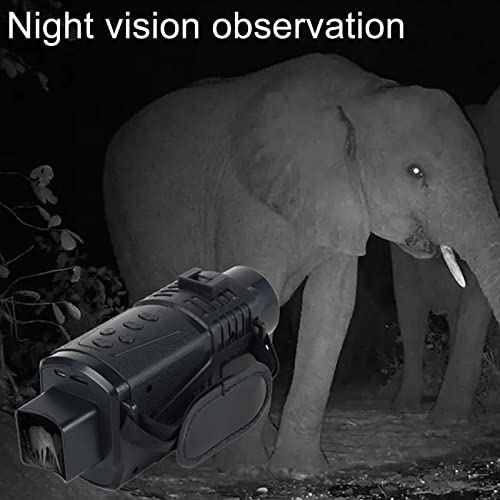 Luqeeg 1080P Night Vision Monocular with 5X Zoom