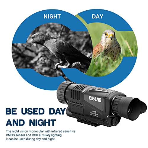 Night Vision Monocular 5X40 with Photo and Video
