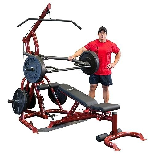 Body-Solid Corner Gym with Weight Bench System