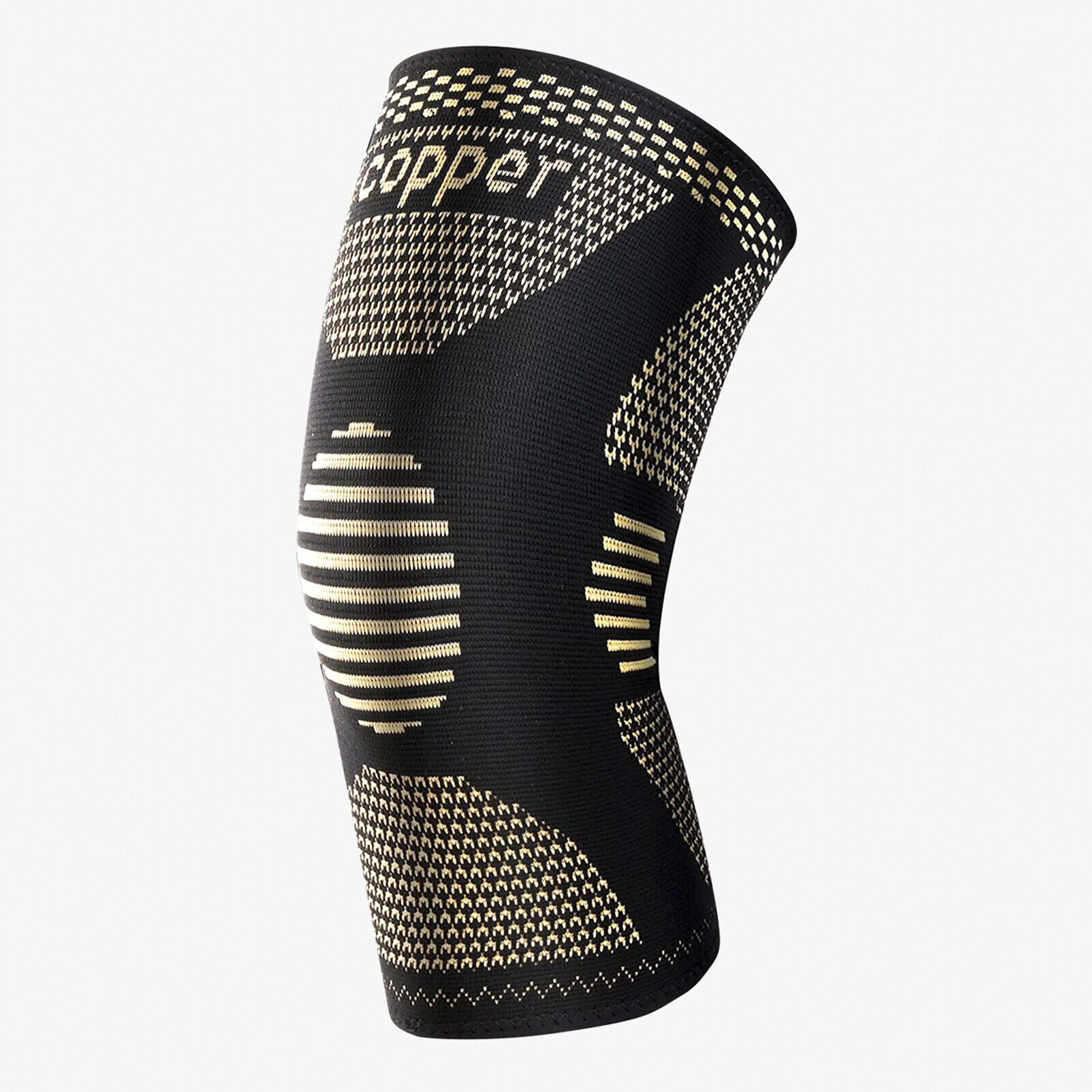Silver Compression Knee Sleeves for Joint Support