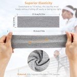 7-Pack Non-Slip Cotton Headbands for Women