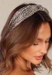 Leopard Print Knotted Hairbands - 4PC Set