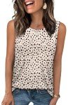 Leopard Print Summer Tank Tops for Women