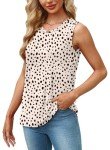 Leopard Print Summer Tank Tops for Women