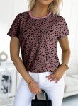 Cute Polka Dot Crewneck Tee for Women