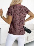 Cute Polka Dot Crewneck Tee for Women
