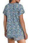 WEESO Women's Floral Short Sleeve Summer Tee