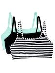Fruit of the Loom Women’s 3-Pack Spaghetti Strap Bras