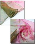 Lightweight Floral Print Scarf for Women