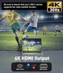 6Ft USB C to HDMI Cable for 4K Displays