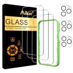 Ailun 6 Pack Screen & Camera Protectors for iPhone