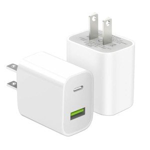 2-Pack Fast Charging USB C Wall Chargers