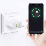 2-Pack Fast Charging USB C Wall Chargers