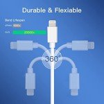 20W USB C Fast Charger with 10FT Cable 3-Pack