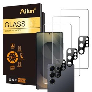 Ailun Glass Screen Protectors for Galaxy S25 Ultra