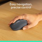Logitech M196 Compact Bluetooth Wireless Mouse - Graphite