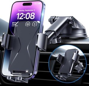 Universal Phone Car Mount with Super Suction