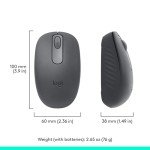Logitech M196 Compact Bluetooth Wireless Mouse - Graphite