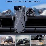 Super Suction 3-in-1 Phone Car Mount