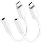 2-Pack USB C to 3.5mm Headphone Adapter