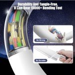 3-Pack Fast Charging USB-C Cables (3.3FT, 6.6FT, 10FT)