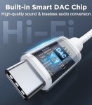 2-Pack USB C to 3.5mm Headphone Adapter