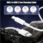 3-Pack Fast Charging USB-C Cables (3.3FT, 6.6FT, 10FT)