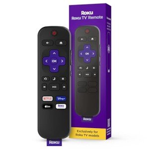 Roku TV Remote Control with App Shortcuts
