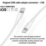 4-Pack MFi Certified 6FT Lightning USB Cables