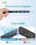 Acer 4-Port USB Hub with Type C Power Port