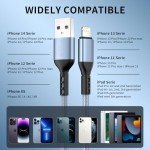 3-Pack 10FT iPhone Lightning Fast Charging Cables