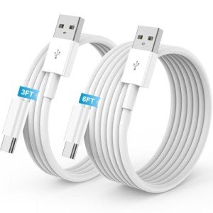 iPhone Car Charger Cable - 2 Pack, 3FT & 6FT