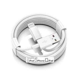 Fast Charging Car iPhone Cable - 3ft Tangle-Free