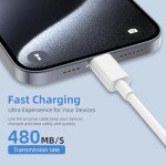 iPhone USB C Car Charger Cable - 2 Pack