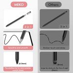 2-Pack MEKO 3-in-1 Stylus Pens for Touchscreens