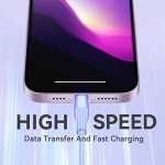 Colorful 10FT iPhone Charger 3-Pack, MFi Certified