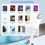 iPhone USB C Car Charger Cable - 2 Pack