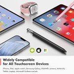 2-Pack MEKO 3-in-1 Stylus Pens for Touchscreens
