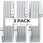 3-Pack 6FT USB-C Fast Charging Cable for iPhone