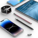 2-Pack MEKO 3-in-1 Stylus Pens for Touchscreens