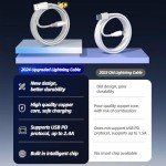 10FT iPhone Lightning Cable 3-Pack for Fast Charging