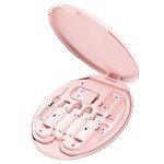 USB Charging Adapter Kit for iOS Devices - Pink