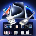 10FT iPhone Lightning Cable 3-Pack for Fast Charging
